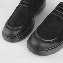 Pantofi bărbătești din piele - ZENMAN UltraLIGHT - Negru Velur