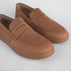 Pantofi bărbătești din piele - DeVille - Maro Cognac - Tucson
