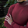 Pulover pentru bărbați - Polar - Roșu