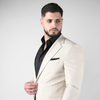 Sacou texturat C. Baybars - BELLARO - Bej