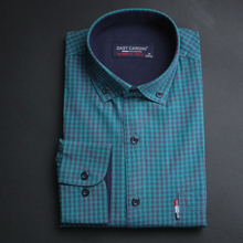 Cămașă pentru bărbați - Napoli - Turcoaz cu albastru și roșu