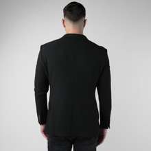 Sacou texturat C. Baybars - AeroGOFRÉ™ - Negru