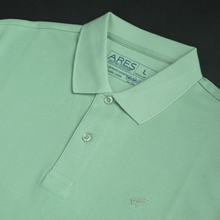 Tricou Polo pentru bărbați - ARES - Heritage+ - Verde măsliniu