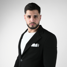 Sacou texturat C. Baybars - AeroGOFRÉ™ - Negru
