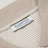 Tricou pentru bărbați - RUGATCHI - Supreme - Alb cu bej