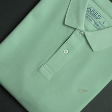 Tricou Polo pentru bărbați - ARES - Heritage+ - Verde măsliniu