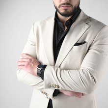 Sacou texturat C. Baybars - BELLARO - Bej