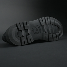 Ghete din piele naturală - EXPLORER - Negru