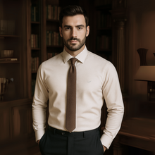 Cămașă Ares pentru bărbați - CLASIC FLEX - Uni - Bej