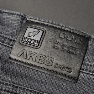Blugi pentru bărbați - Ares - Comfort-fit - Gri închis intens