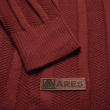 Pulover  pentru bărbați - Imperial - Cărămiziu - SlimFIT