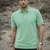 Tricou Polo pentru bărbați - ARES - Heritage+ - Verde măsliniu