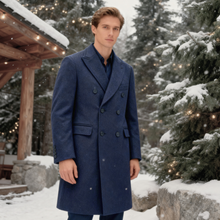 Palton pentru bărbați - MONARCH - Albastru închis