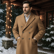 Palton pentru bărbați - MONARCH - Bej camel