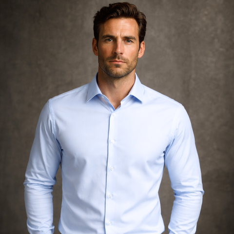 Cămașă Confex - Elasti-Q - Bleu