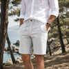 Pantaloni scurți pentru bărbați - PortoBELLO - Gri Deschis
