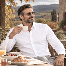 Cămașă bărbați SmartTRAVEL™ Easy-CARE – Alb