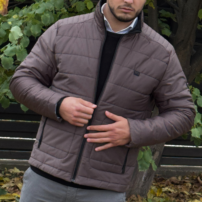 Jachetă pentru bărbați - ARES Urban Shield - Gri Carbon