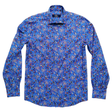 Cămașă Confex - Model Paisley - Albastru Floral