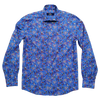 Cămașă Confex - Model Paisley - Albastru Floral
