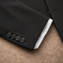 Costum Ares - Slim-Fit  - TENCELLO - Negru