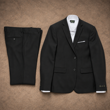 Costum Ares - Slim-Fit  - TENCELLO - Negru