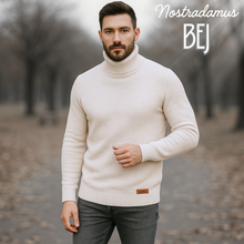 Pulover pentru bărbați - Nostradamus - Bej