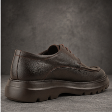 Pantofi bărbătești din piele - BISON UltraLIGHT™ –  Maro Ciocolată