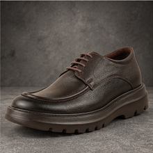 Pantofi bărbătești din piele - BISON UltraLIGHT™ –  Maro Ciocolată