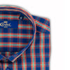 Cămașă Confex - Slim-Fit - Carou Blue Orange