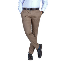 Pantaloni casual bărbați Confex - Cafea cu lapte