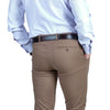 Pantaloni casual bărbați Confex - Cafea cu lapte