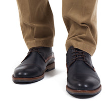 Pantofi barbatesti din piele - Casual Friday - Bleumarin