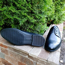 Pantofi barbatesti din piele - Oxford - Negru