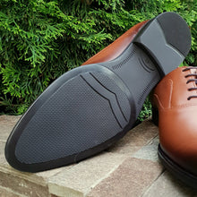 Pantofi barbatesti din piele - Dor De Bucovina - Maro Cognac