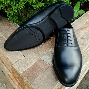 Pantofi barbatesti din piele - Dor De Bucovina - Negru