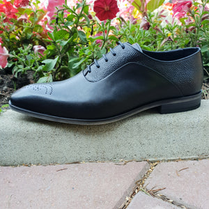 Pantofi barbatesti din piele - Suflet Bucovinean - Negru