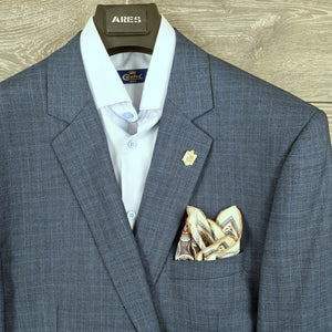 Costum Ares - Slim-Fit - Bleumarin