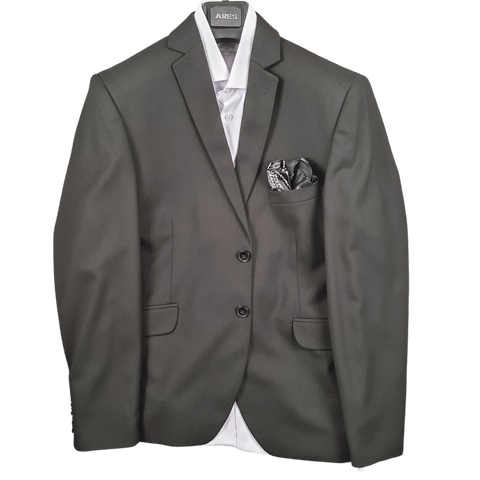 Costum Ares - Slim-Fit - Negru Pepit