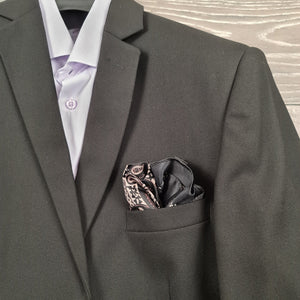 Costum Ares - Slim-Fit - Negru Pepit