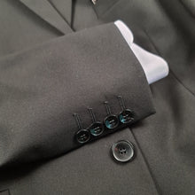 Costum Ares - Slim-Fit - Negru Pepit