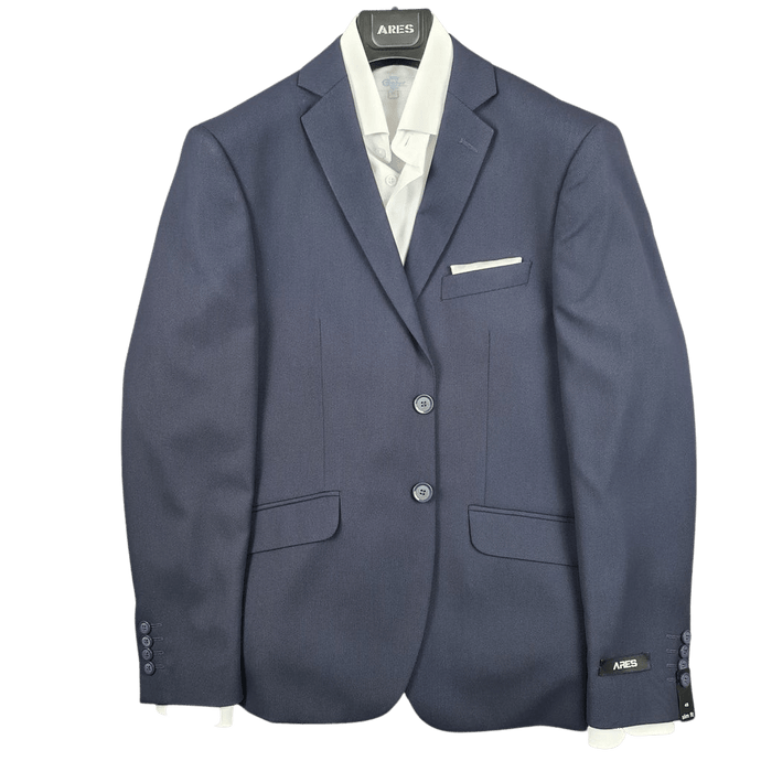Costum Ares - Slim-Fit - Bleumarin Pepit