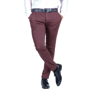 Pantaloni casual bărbați Confex - Mov închis