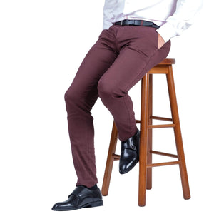 Pantaloni casual bărbați Confex - Mov închis