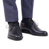 Pantofi barbatesti din piele - Laser Beam - Bleumarin