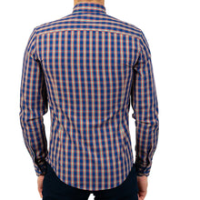 Cămașă Confex - Slim-Fit - Carou Blue Orange