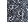 Cămașă barbătească cu mânecă scurtă - Abstract X1 - Bleumarin cu gri - Zenman Bucovina 