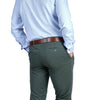 Pantaloni casual bărbați Confex - Verde închis