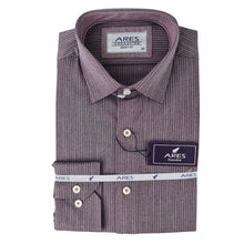Cămașă Ares - Premium Confort - Mov pal cu dungi albe - Zenman Bucovina 