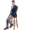 Sacou bărbați Confex - Royal Fit - Bleumarin